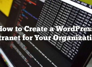 Cómo crear una intranet de WordPress para su organización