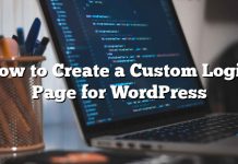 Cómo crear una página de inicio de sesión personalizada para WordPress