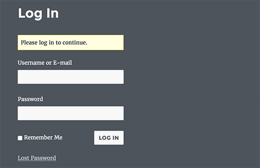 Página de inicio de sesión personalizada creada con el plugin Theme My Login Página de inicio de sesión personalizada creada con el plugin Theme My Login