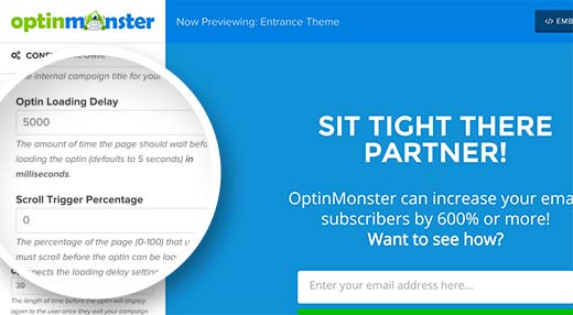 Elija cuándo mostrar la puerta de bienvenida 
