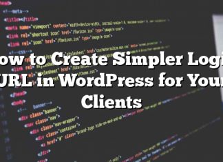 Cómo crear una URL de inicio de sesión simple en WordPress para sus clientes