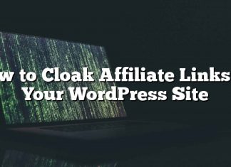 Cómo cubrir los enlaces de afiliados en su sitio de WordPress