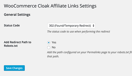 Capa de WooCommerce Enlaces afiliados 