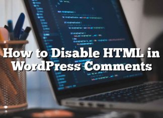 Cómo deshabilitar HTML en comentarios de WordPress