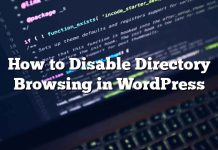 Cómo deshabilitar la exploración de directorios en WordPress