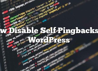 Cómo deshabilitar Self Pingbacks en WordPress