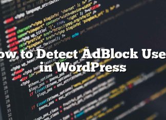 Cómo detectar usuarios de AdBlock en WordPress