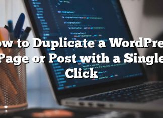 Cómo duplicar una página o publicación de WordPress con un solo clic