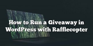 Cómo ejecutar un sorteo en WordPress con Rafflecopter