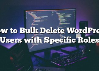 Cómo eliminar a granel los usuarios de WordPress con funciones específicas