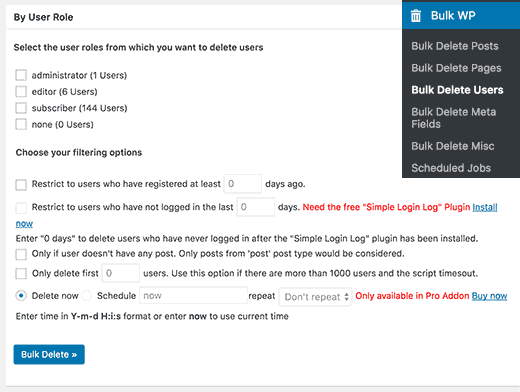 Usuarios de eliminación masiva 