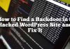 Cómo encontrar una puerta trasera en un sitio de WordPress pirateado y arreglarlo