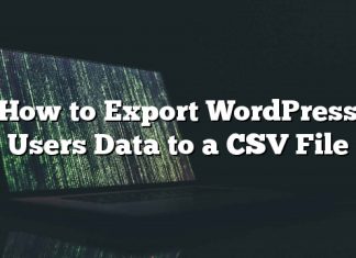 Cómo exportar datos de usuarios de WordPress a un archivo CSV