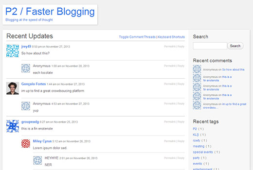 Demostración del tema P2 