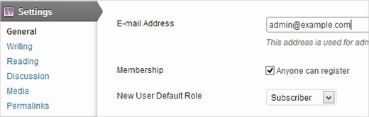 Habilite el registro en su sitio P2 