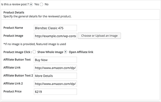 Agregar detalles del producto Agregar detalles del producto