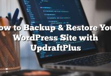 Cómo hacer una copia de seguridad y restaurar su sitio de WordPress con UpdraftPlus