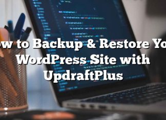 Cómo hacer una copia de seguridad y restaurar su sitio de WordPress con UpdraftPlus