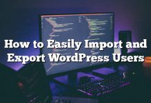 Cómo importar y exportar fácilmente usuarios de WordPress