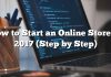 Cómo iniciar una tienda en línea en 2017 (paso a paso)