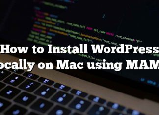 Cómo instalar WordPress localmente en Mac usando MAMP