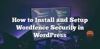 Cómo instalar y configurar Wordfence Security en WordPress