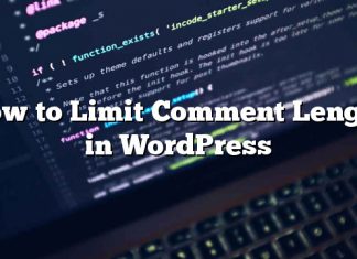 Cómo limitar la duración de los comentarios en WordPress