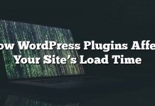 Cómo los plugins de WordPress afectan el tiempo de carga de su sitio