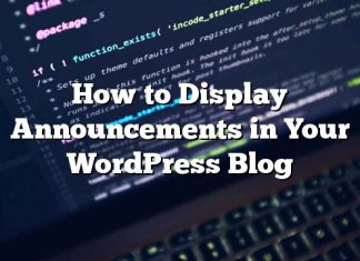 Cómo mostrar anuncios en su blog de WordPress
