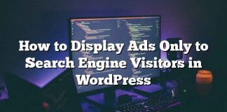Cómo mostrar anuncios solo a los visitantes del motor de búsqueda en WordPress