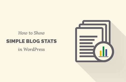 Agregue estadísticas de blog simples en WordPress 