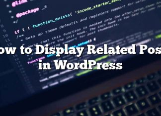 Cómo mostrar publicaciones relacionadas en WordPress