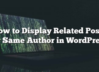 Cómo mostrar publicaciones relacionadas por el mismo autor en WordPress