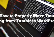 Cómo mover correctamente tu blog de Tumblr a WordPress