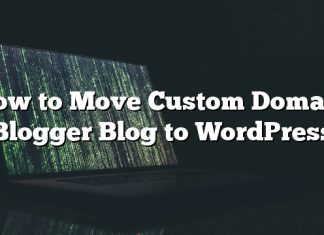 Cómo mover el blog de blog de dominio personalizado a WordPress