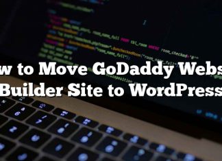 Cómo mover el sitio web de GoDaddy Builder a WordPress