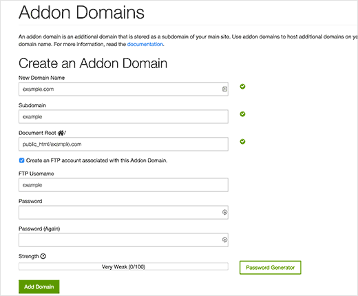 Agregar dominio al hosting GoDaddy 
