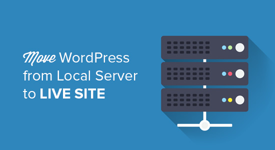 Mover WordPress del servidor local al sitio en vivo 