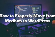 Cómo moverse correctamente de Medium a WordPress