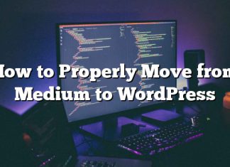 Cómo moverse correctamente de Medium a WordPress