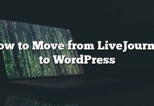 Cómo pasar de LiveJournal a WordPress