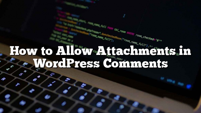 Cómo permitir archivos adjuntos en comentarios de WordPress_5d9ee5b62dc1a.jpeg