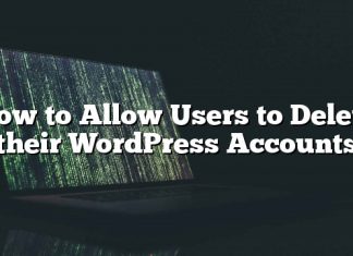 Cómo permitir que los usuarios eliminen sus cuentas de WordPress