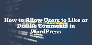 Cómo permitir que los usuarios tengan o no los comentarios en WordPress