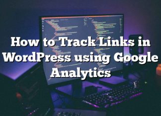 Cómo rastrear enlaces en WordPress usando Google Analytics