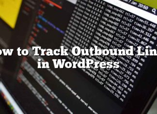 Cómo rastrear enlaces salientes en WordPress