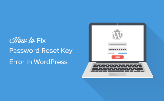 La reparación no pudo guardar la clave de restablecimiento de contraseña para el error de la base de datos en WordPress 