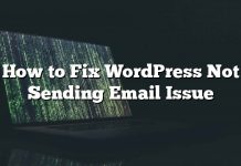 Cómo reparar WordPress no enviando problema de correo electrónico