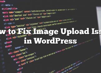Cómo solucionar un problema de carga de imágenes en WordPress