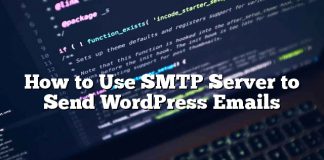 Cómo usar el servidor SMTP para enviar correos electrónicos de WordPress